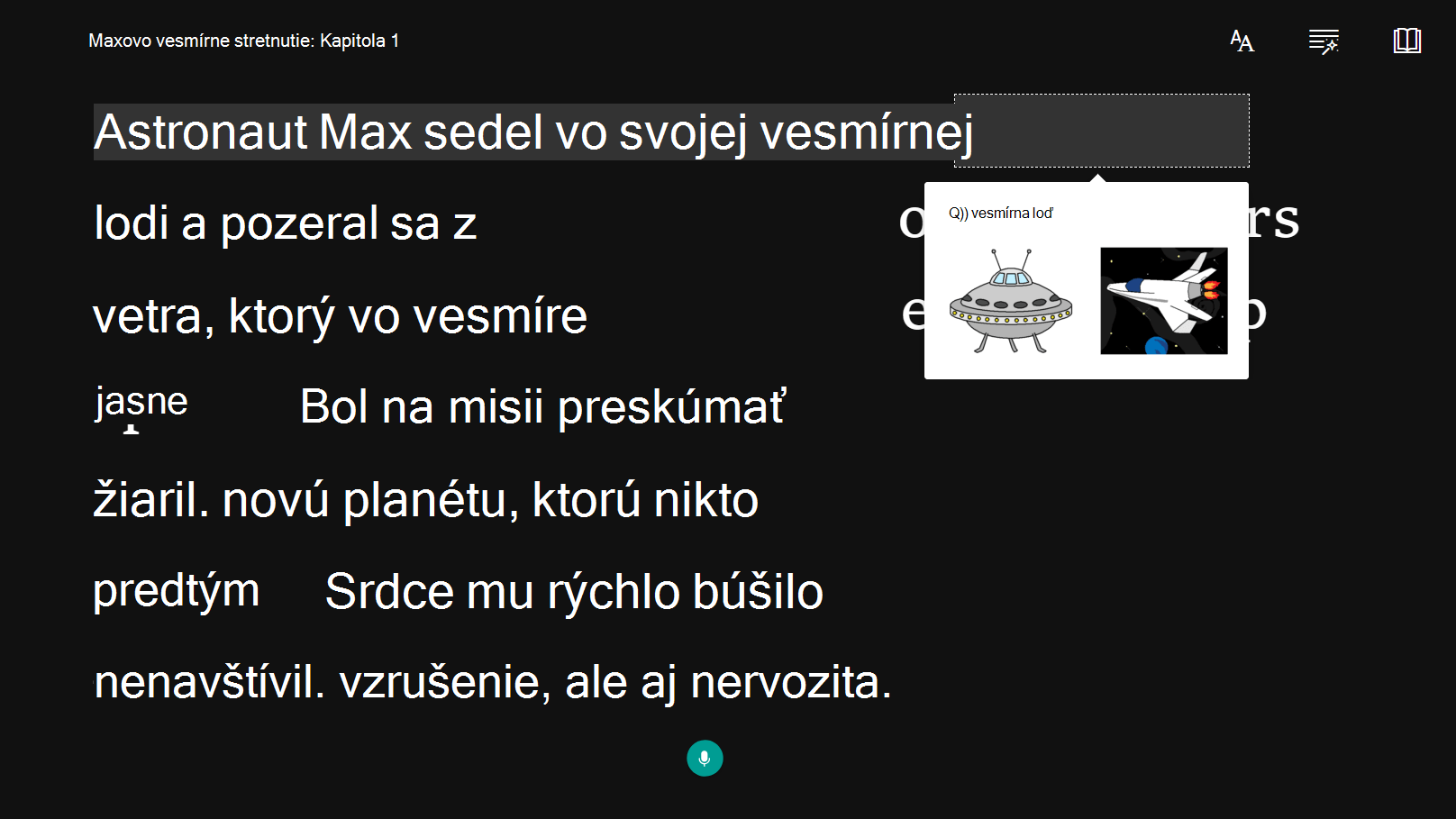 Snímka obrazovky s možnosťou zjednodušenia ovládania.