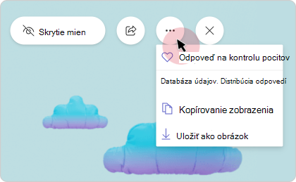 Spravovanie kontroly v zobrazení Spolu