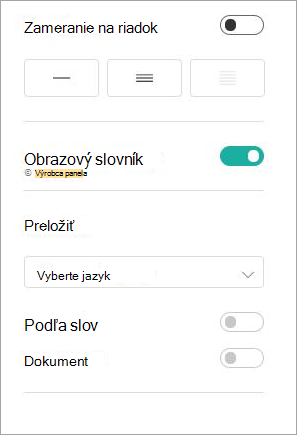 Predvoľby čítania