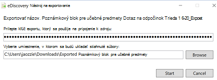 export key