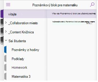 Vitajte, Priestor na spoluprácu a Knižnica obsahu