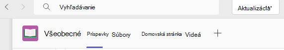 Snímka obrazovky s príspevkami.