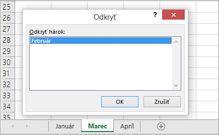 Odkrytie hárka