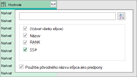 Rozbalenie záznamu JSON
