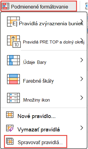 Manage rules