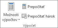 Skupina Výpočet