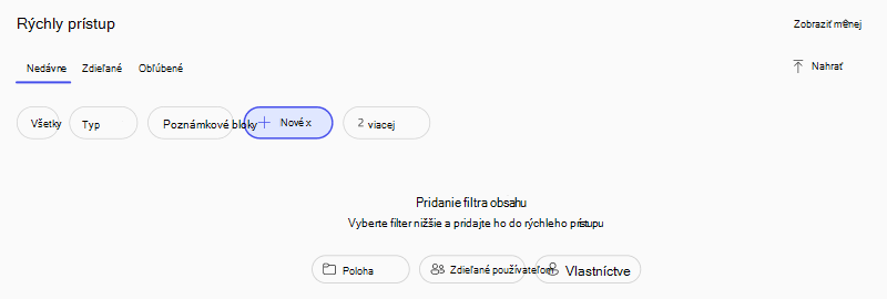 snímka obrazovky ďalších filtrov vo výsledkoch vyhľadávania aplikácie Microsoft Copilot