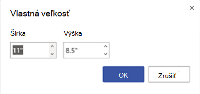 Zmena veľkosti strany