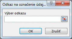 Pole s odkazom na pole s označením údajov