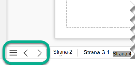 Zobrazuje možnosť Viaceré strany pre diagramy vo Visiu