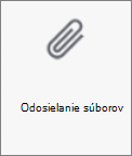Tlačidlo Odoslať súbory vo OneDrive pre Android