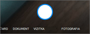 Možnosti skenovania prostredníctvom OneDrivu pre Android