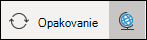 Zmena časového pásma opakovania a zobrazenia