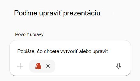 výzva s vybratou položkou Brandkit v PPT.