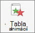 Show or hide the animation pane with the Animation Pane button on the ribbon