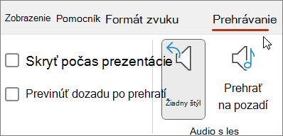 Obrázok na prehrávanie zvuku
