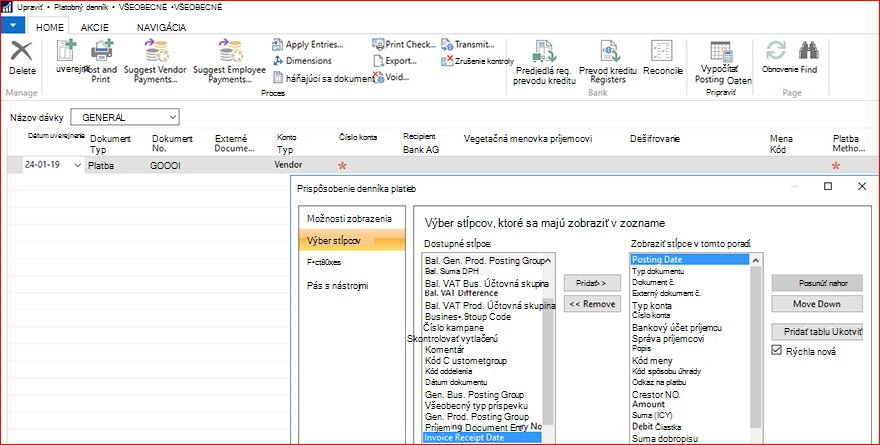 add invoice receipt date