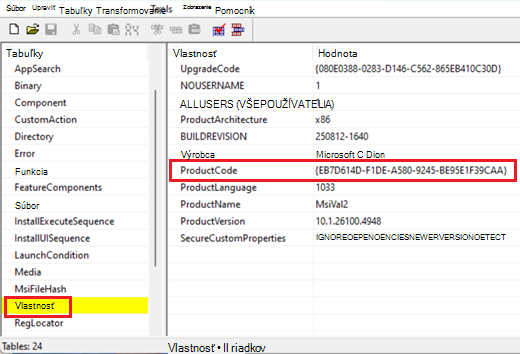 Screenshot of ORCA tool