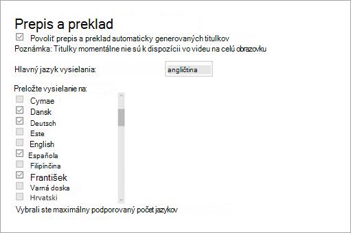 Povolenie prepisu a prekladu