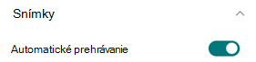 Automatické prehrávanie