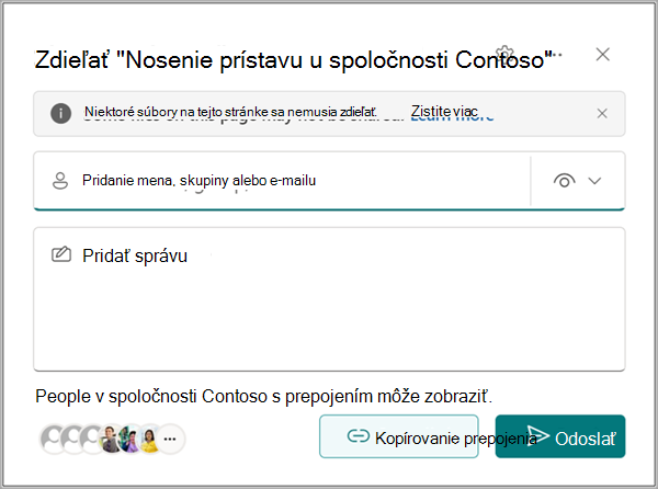 Vytvorenie a používanie modernej snímky obrazovky SharePointu One Version three.png