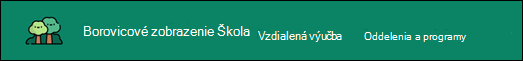 Zvýraznenie farieb školy