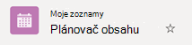 Chýbajúci symbol zakrúžkovaného znaku začiarknutia znamená, že zoznam sa nesynchronizuje z cloudu do vášho zariadenia s Windowsom.