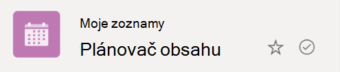 Zakrúžkovaný znak začiarknutia označuje, že sa zoznam synchronizuje z cloudu do vášho zariadenia s Windowsom.