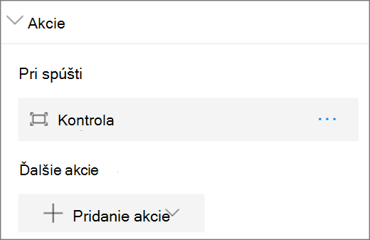 Možnosti objektu
