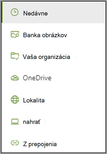 Snímka obrazovky správ v SharePointe tridsať three.png