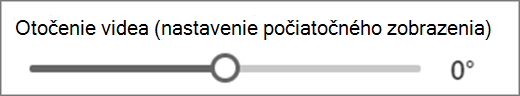 otáčanie videa