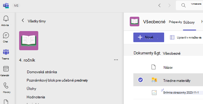 Triedne materiály