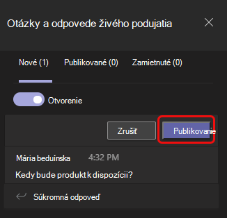 Nová karta je prvá karta