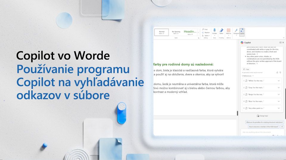 Video: Vyhľadávanie odkazov vo wordovom súbore pomocou Copilota