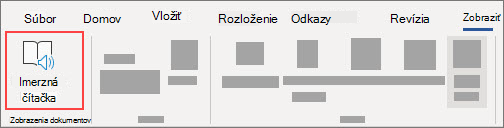 Vyberte položku Imerzná čítačka