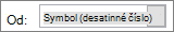 Typ kódu znaku ASCII