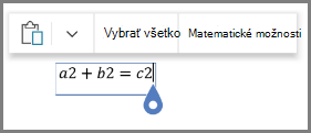 Zobrazujú sa matematické možnosti rovníc