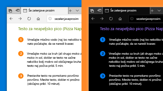 Uporabite barvne filtre v aplikaciji Nastavitve v sistemu Windows 10 za lažjo vidnost fotografij, besedila in barv.
