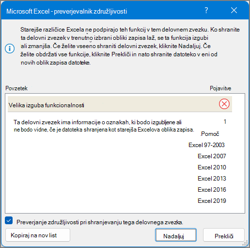 Preverjevalnik združljivosti