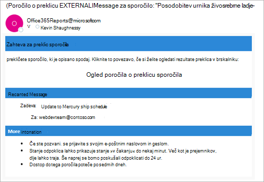 outlook to check on a message screenshot one