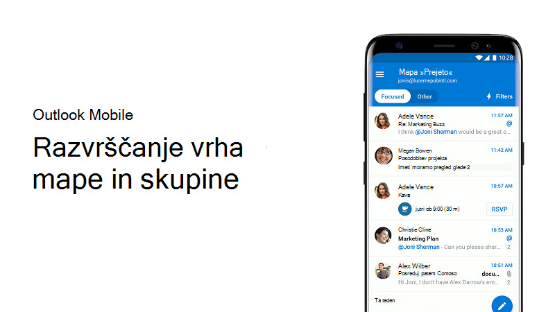 Sličica videoposnetka »Priljubljene mape in skupine«