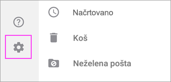 Odprite »Nastavitve