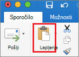 ikona lepljenja