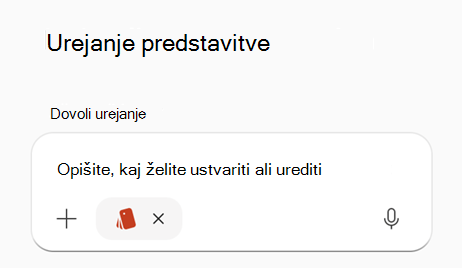 poziv z blagovno znamko, izbrano v PPT.