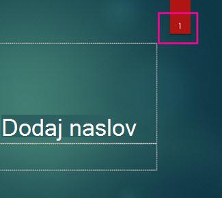 Tema »Ionsko« s številko diapozitiva