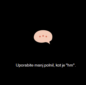 Povratne informacije v živo med vajami