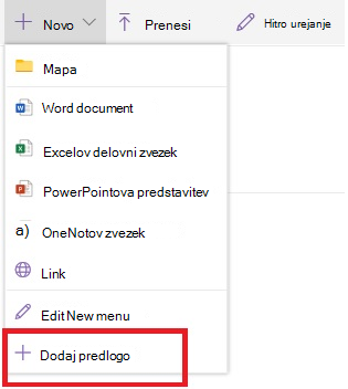 Dodaj predlogo
