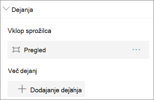 Možnosti predmeta