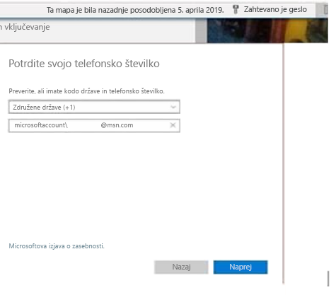 Telefonski poziv za Outlook.com