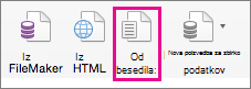On the Data tab, select From Text